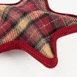 Casa Viva Adorno colgante Estrella de tartán 8cm Best