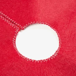 Casa Viva Alfombra para árbol roja con Ciervo tartán Ø90cm Sale