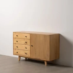 Casa Viva Aparador de madera de mindi 130x40x80cm Discount