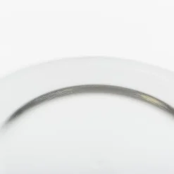Casa Viva Bajo plato de plástico plateado Ø33cm Discount