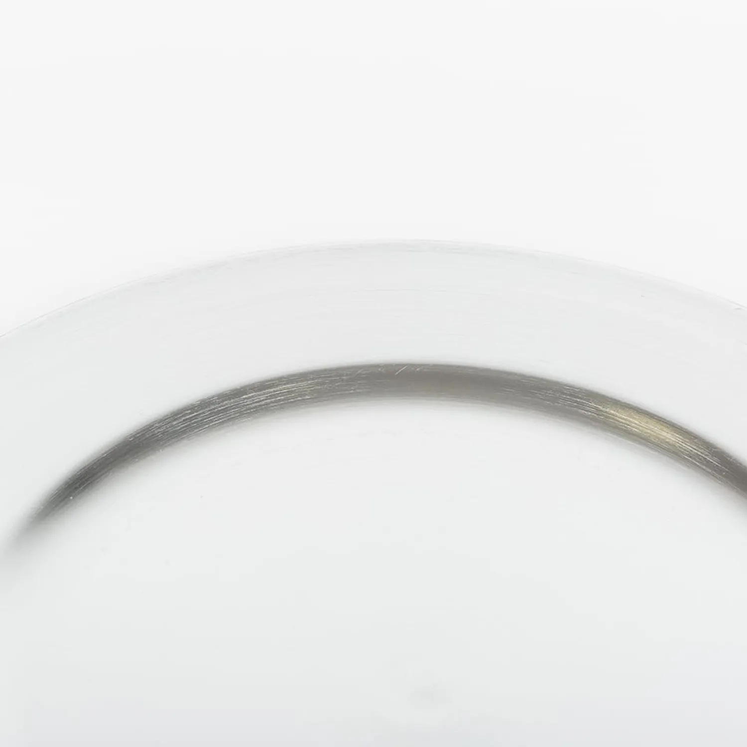 Casa Viva Bajo plato de plástico plateado Ø33cm Discount