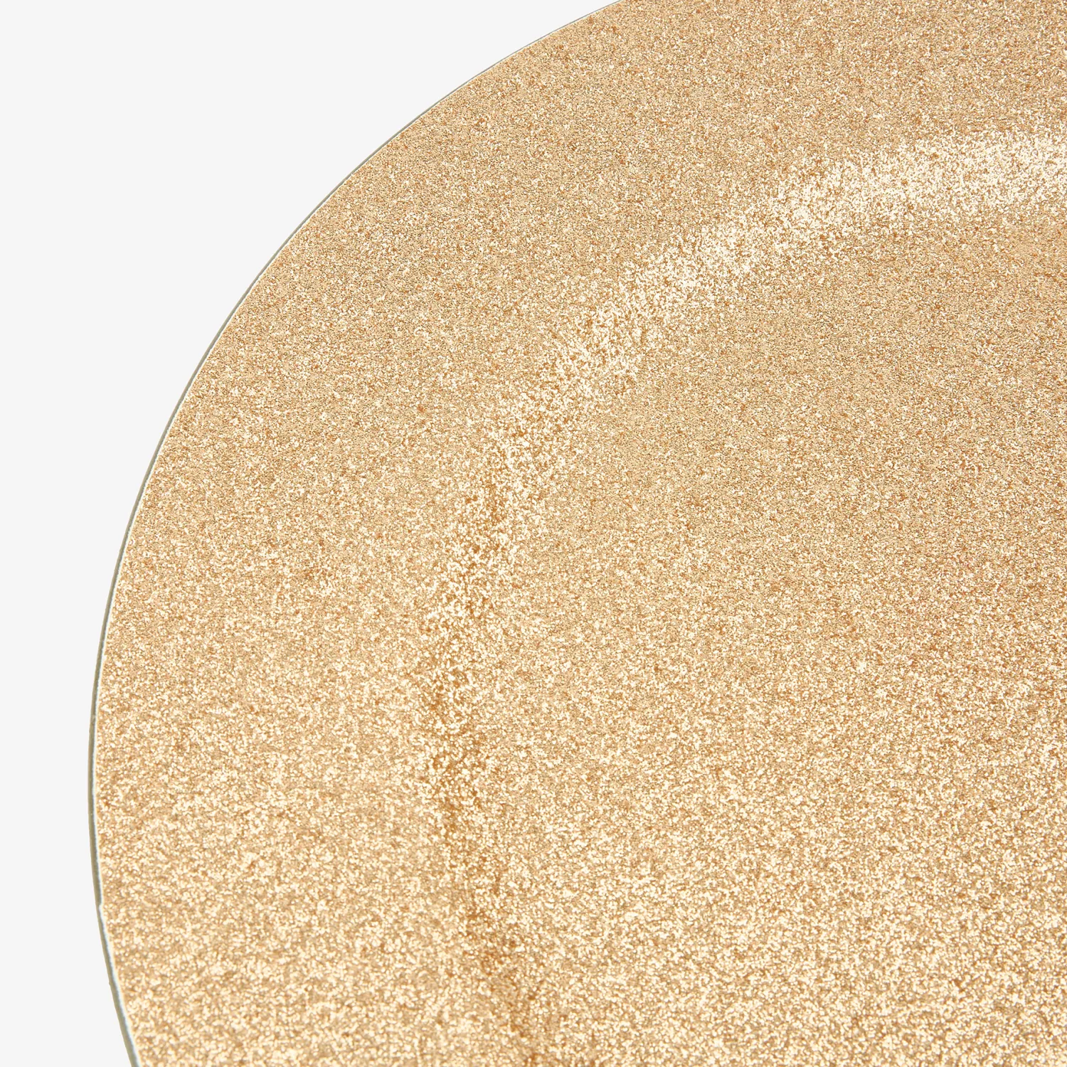 Casa Viva Bajoplato dorado con purpurina Ø33cm Hot