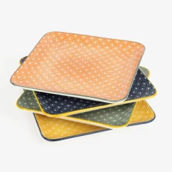 Casa Viva Bandeja de porcelana Okinawa 21x21cm New