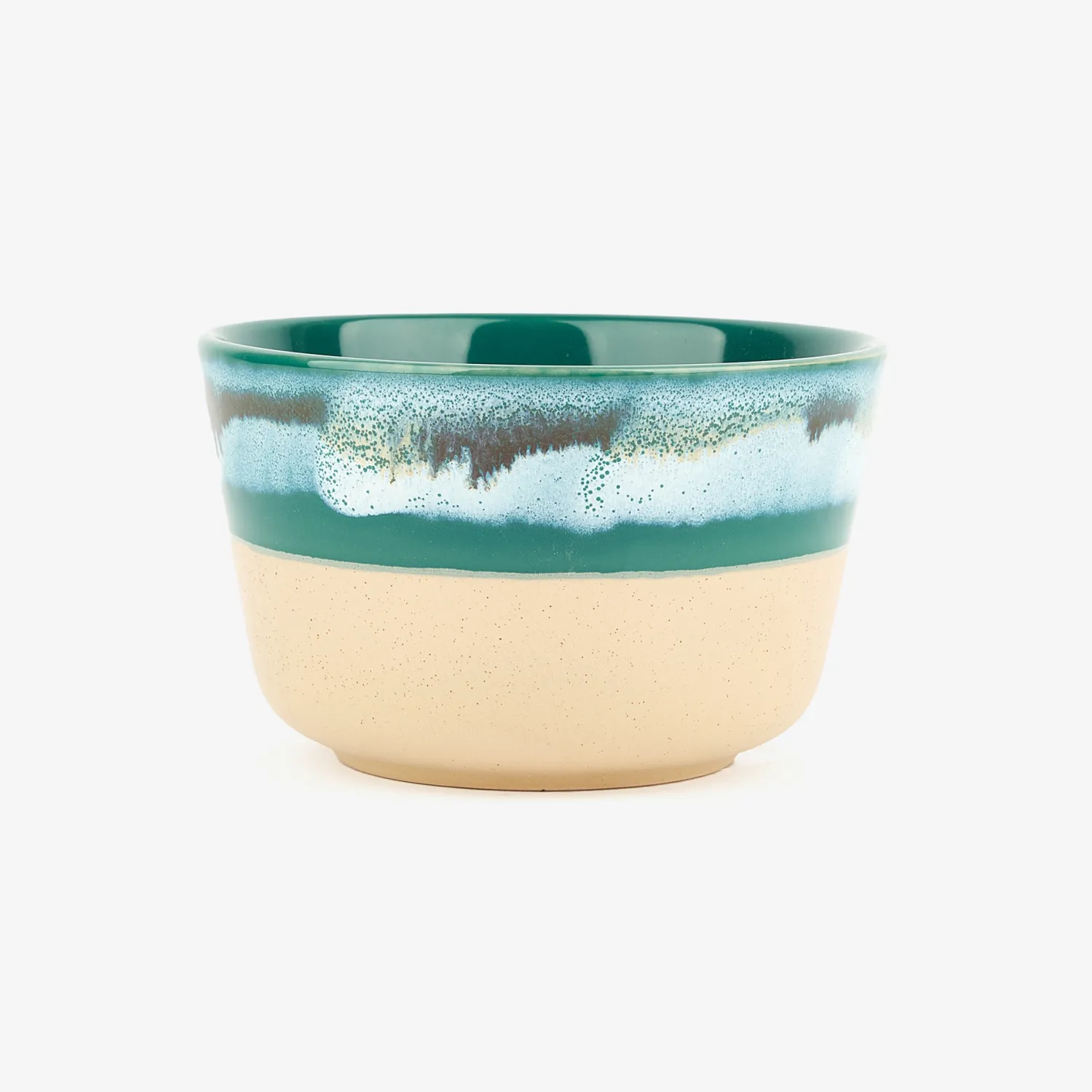 Casa Viva Bol de cerámica verde Gosol 60cl Ø13cm Discount