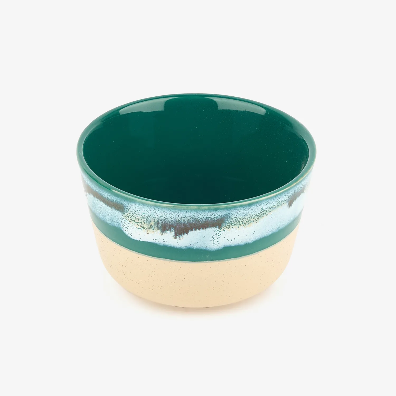 Casa Viva Bol de cerámica verde Gosol 60cl Ø13cm Discount