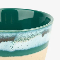 Casa Viva Bol de cerámica verde Gosol 60cl Ø13cm Discount