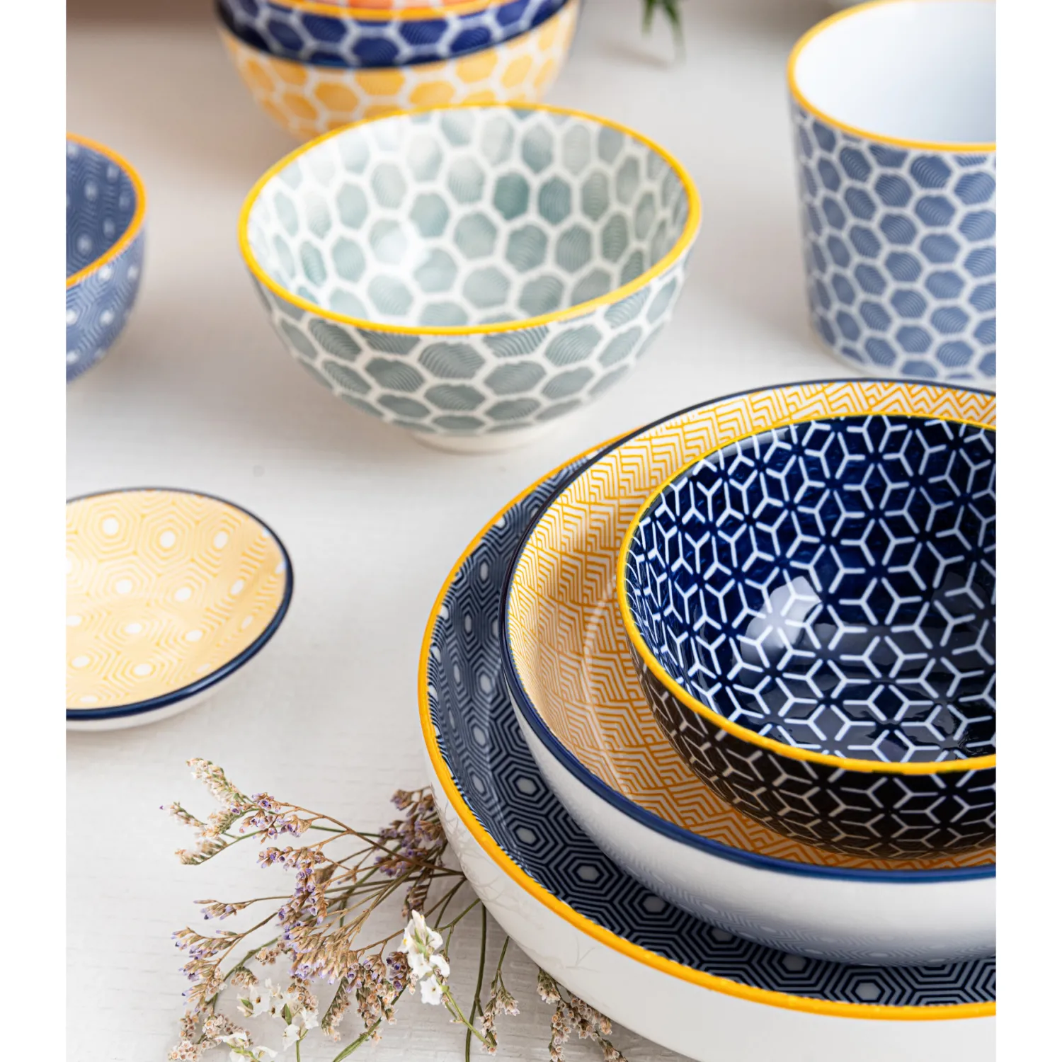 Casa Viva Bol de porcelana Okinawa Ø20cm Outlet