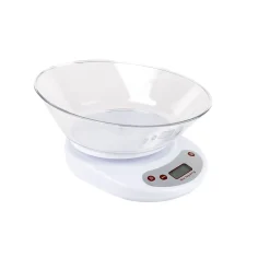 Casa Viva Báscula para cocina con bol de plástico 5kg Discount