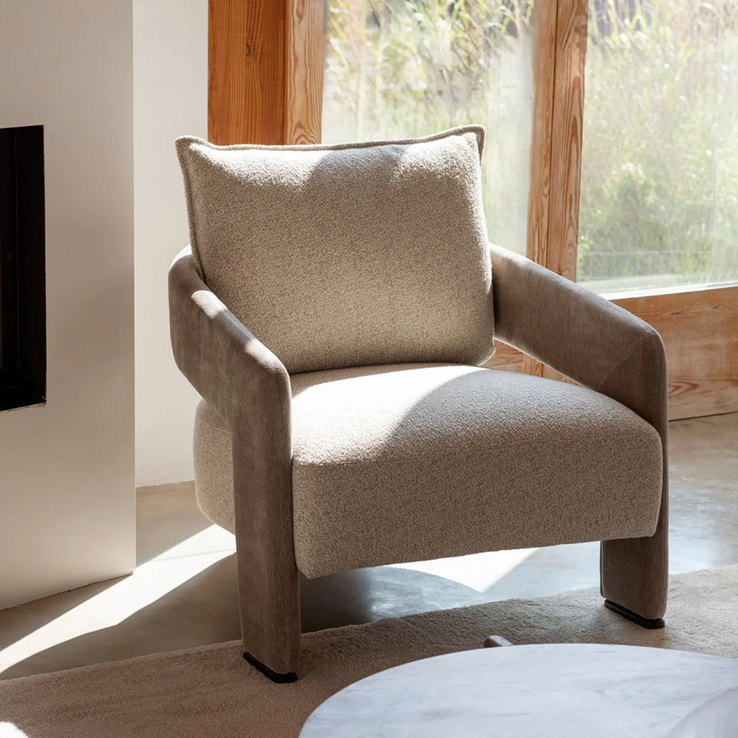 Casa Viva Butaca beige Regina 83x82x69cm Clau&Chloe Clearance