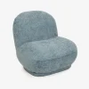 Casa Viva Butaca de algodón azul claro Aicha 85x82x77cm Clau&Chloe Sale
