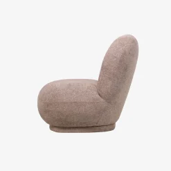 Casa Viva Butaca de algodón marrón Aicha 85x82x77cm Clau&Chloe Sale