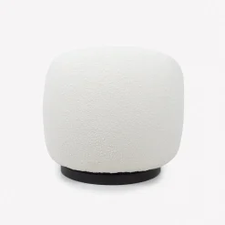 Casa Viva Butaca de borreguito giratoria blanca Pacha 81x95x71cm Clau&Chloe Sale