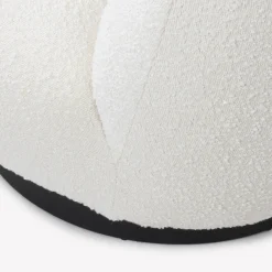 Casa Viva Butaca de borreguito giratoria blanca Pacha 81x95x71cm Clau&Chloe Sale