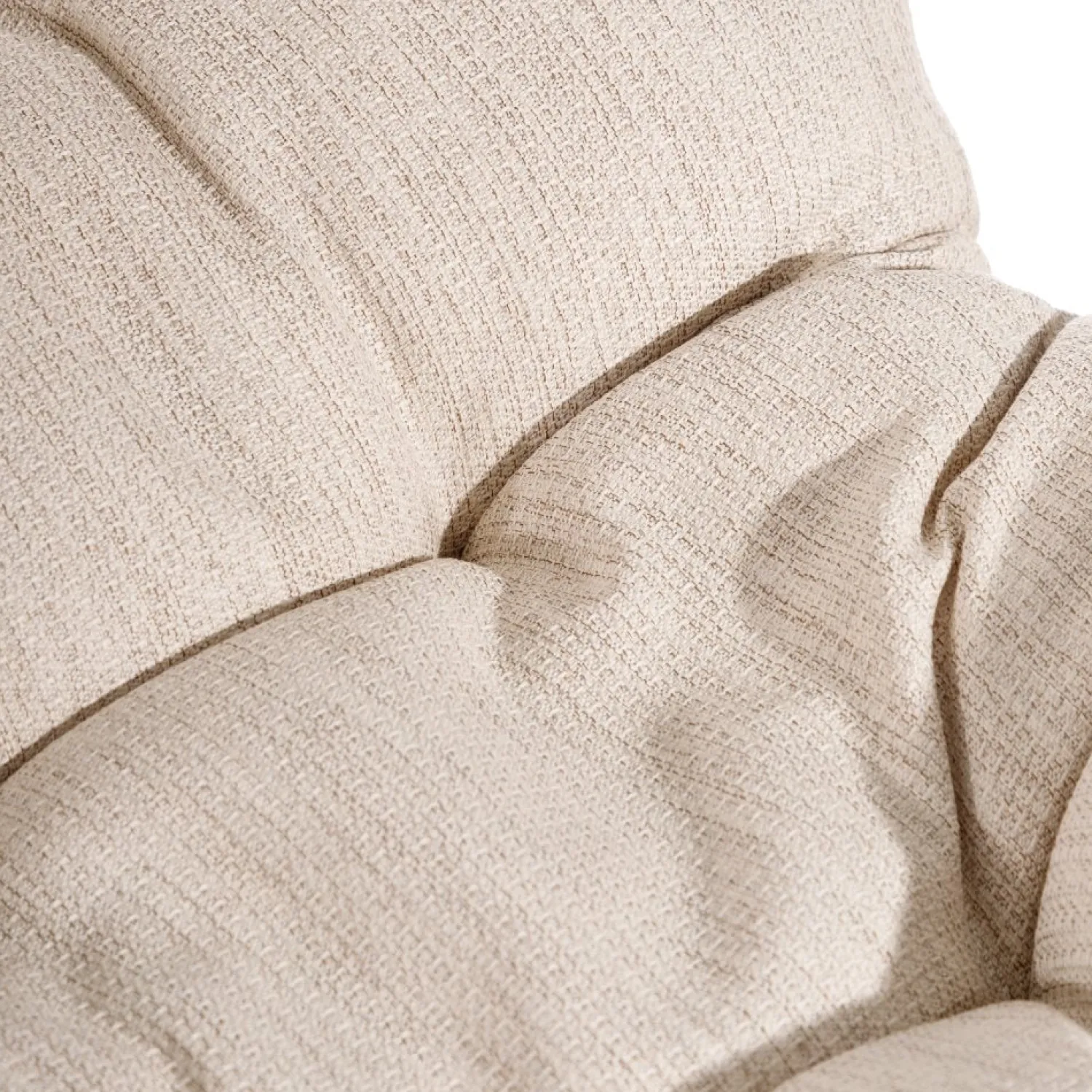 Casa Viva Butaca de fibras naturales y metal con cojín 76x76x87cm New