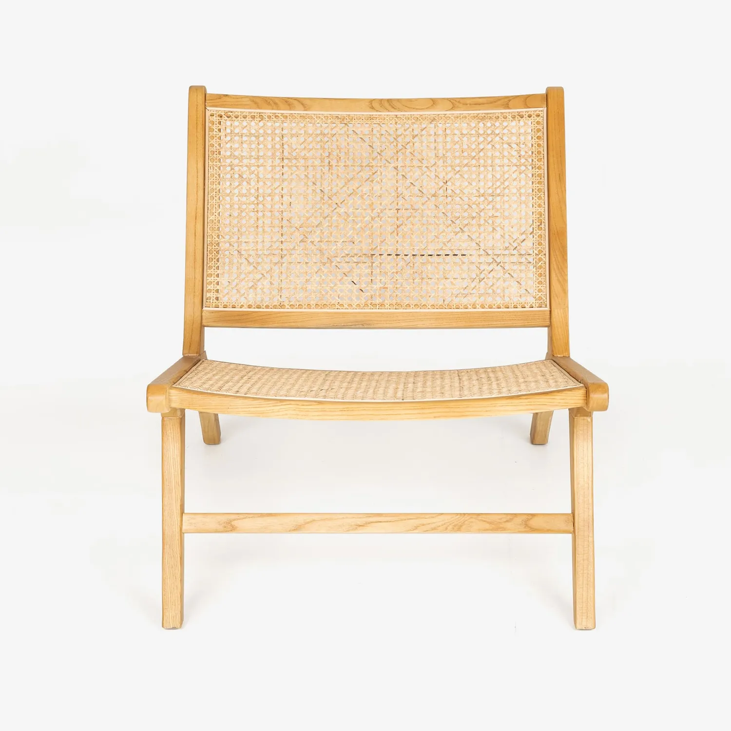 Casa Viva Butaca de ratán marrón claro Elodye 64x49x66cm Clau&Chloe New