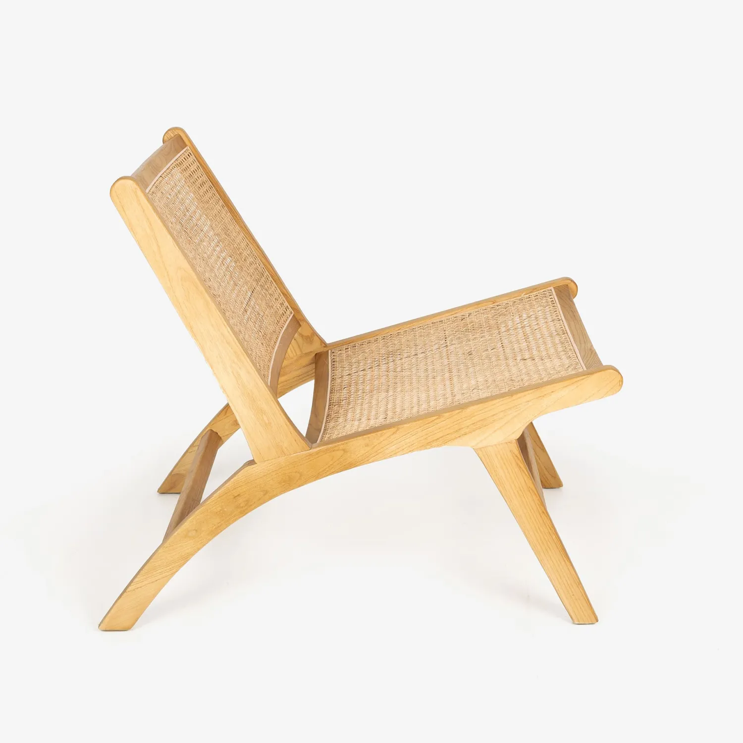 Casa Viva Butaca de ratán marrón claro Elodye 64x49x66cm Clau&Chloe New