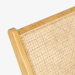 Casa Viva Butaca de ratán marrón claro Elodye 64x49x66cm Clau&Chloe New