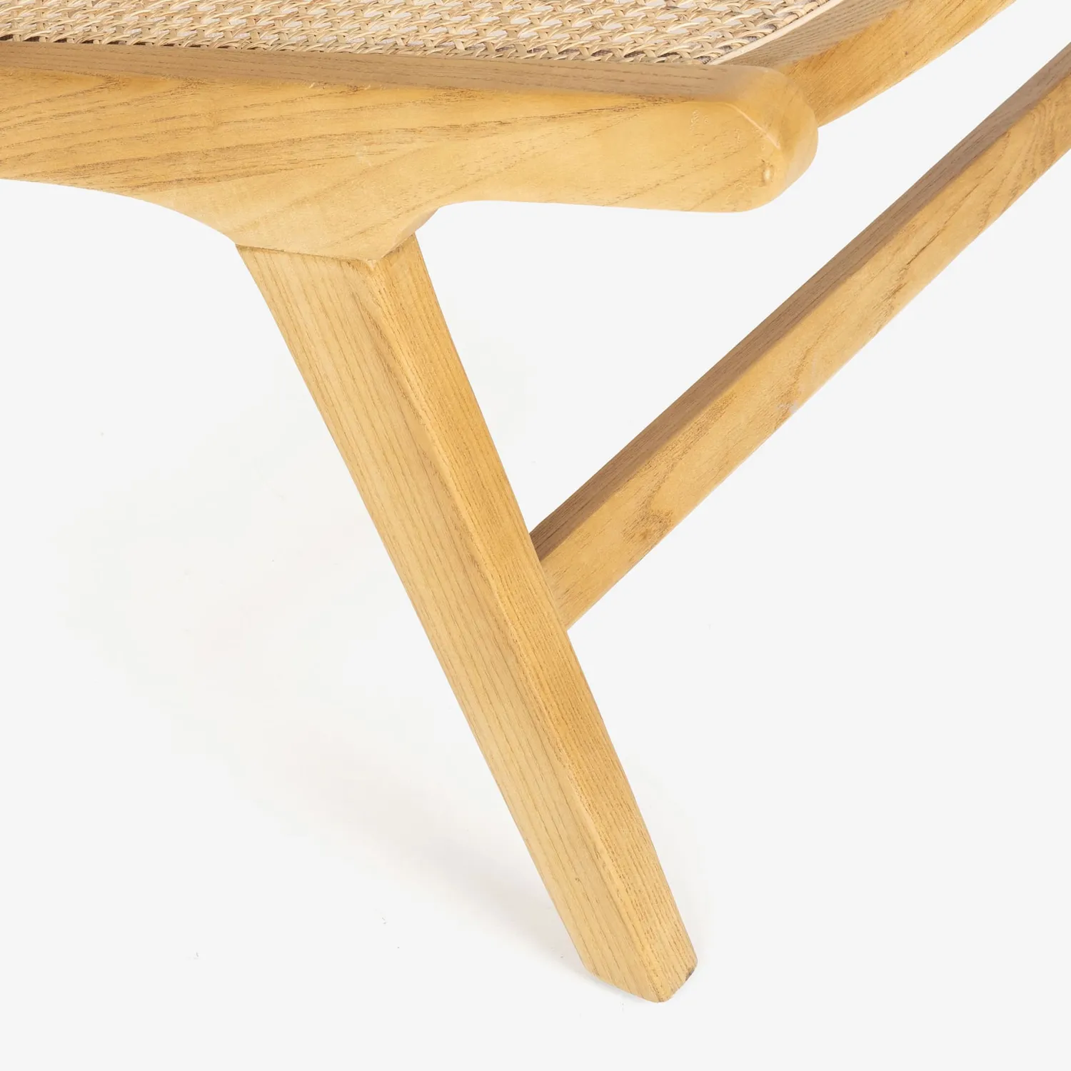 Casa Viva Butaca de ratán marrón claro Elodye 64x49x66cm Clau&Chloe New