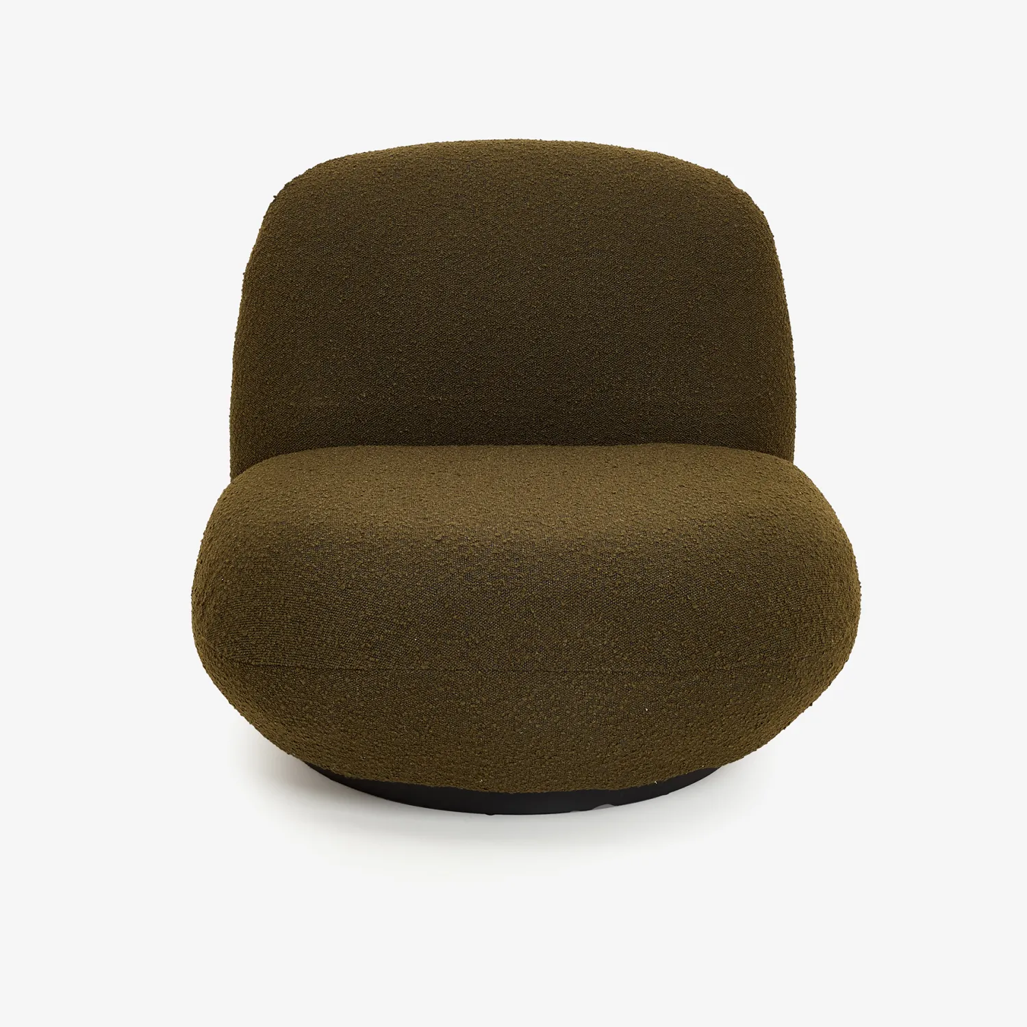 Casa Viva Butaca en tejido bouclé verde oliva Pacha 81x95x71cm Clau&Chloe Discount