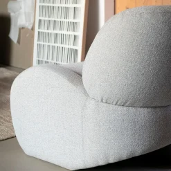 Casa Viva Butaca gris Telma 82x91x75cm Clau&Chloe Hot