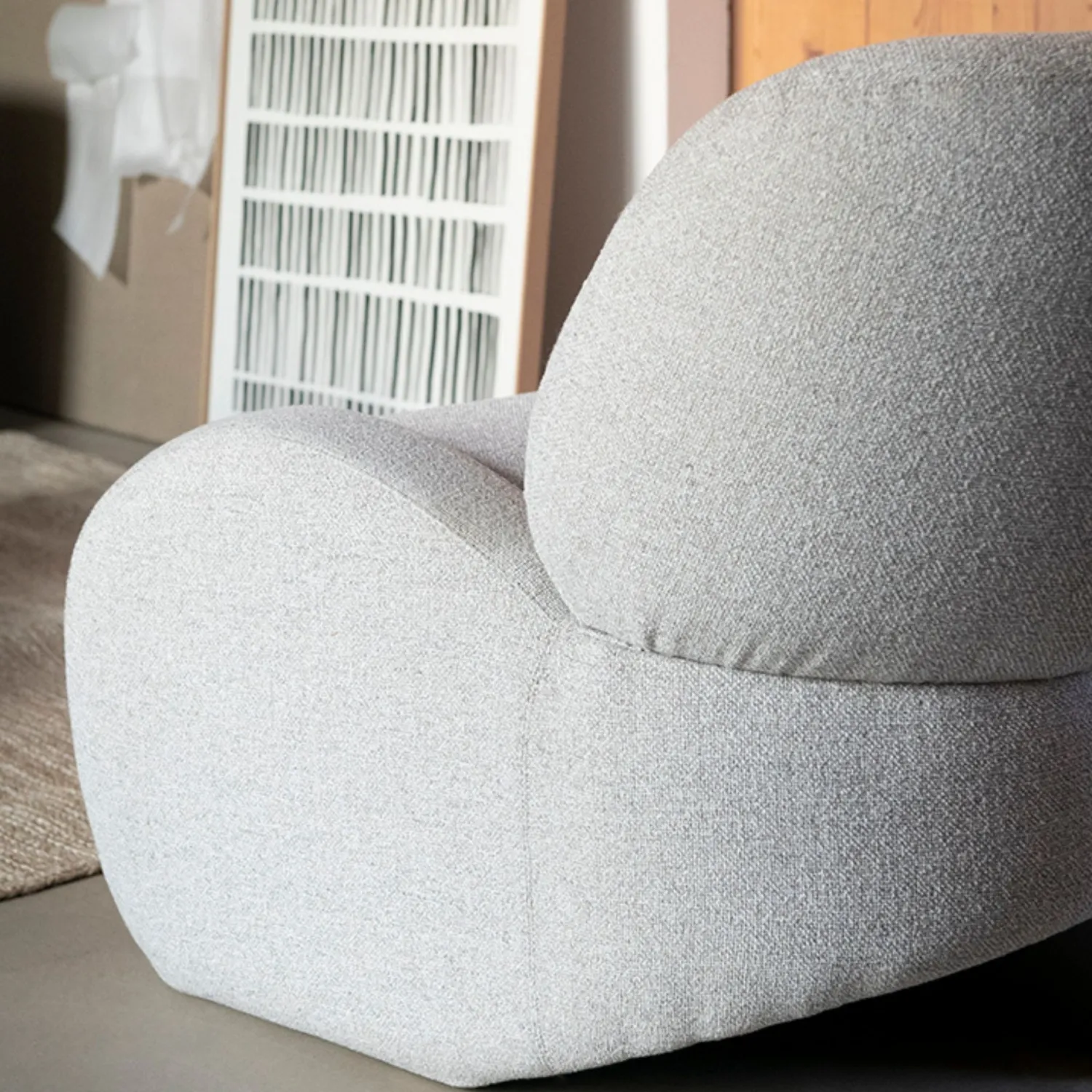 Casa Viva Butaca gris Telma 82x91x75cm Clau&Chloe Hot