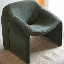 Casa Viva Butaca verde Nelia 81x64x74cm Clau&Chloe Sale