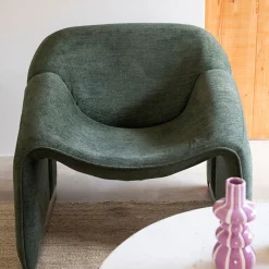 Casa Viva Butaca verde Nelia 81x64x74cm Clau&Chloe Sale