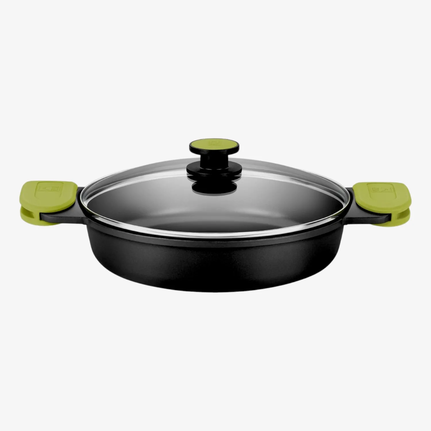 Casa Viva Cacerola baja de aluminio fundido antiadherente apta para inducción Foodie Ø36cm - BRA Discount