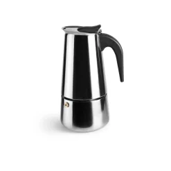 Casa Viva Cafetera de 6 tazas de acero inoxidable con asa baquelita - Ibili Discount