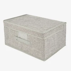 Casa Viva Caja organizadora plegable 44x33x22cm Zul Outlet
