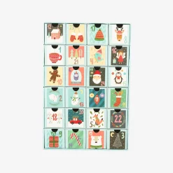 Casa Viva Calendario de adviento de cartón Dibujos Navideños 38cm Hot