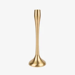 Casa Viva Candelabro de aluminio dorado 9x26cm Best