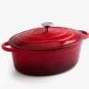 Casa Viva Cazuela cocotte de hierro fundido esmaltado Ø33cm 4,3L Fonte Outlet