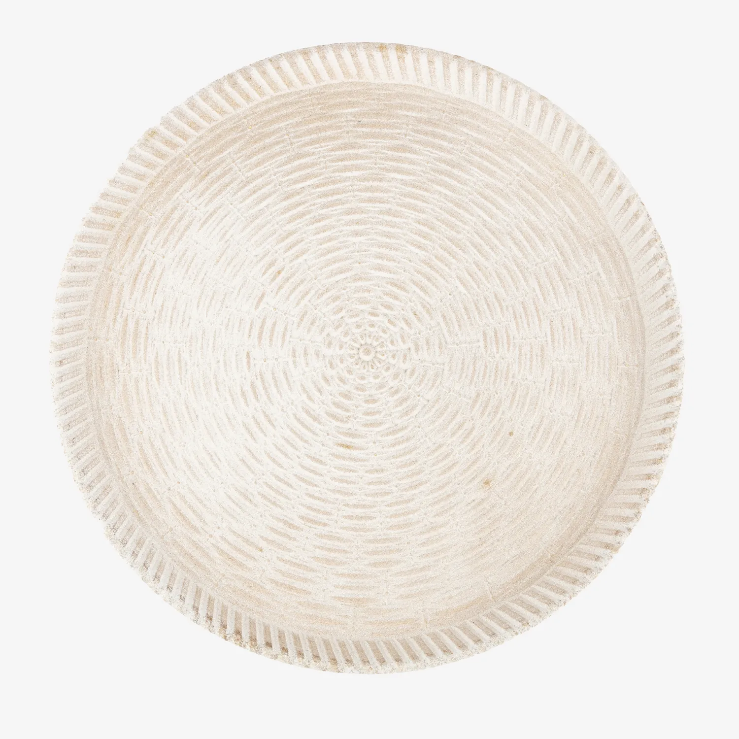 Casa Viva Centro de mesa de madera beige Ø29,5cm Sale