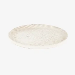 Casa Viva Centro de mesa de madera beige Ø29,5cm Sale