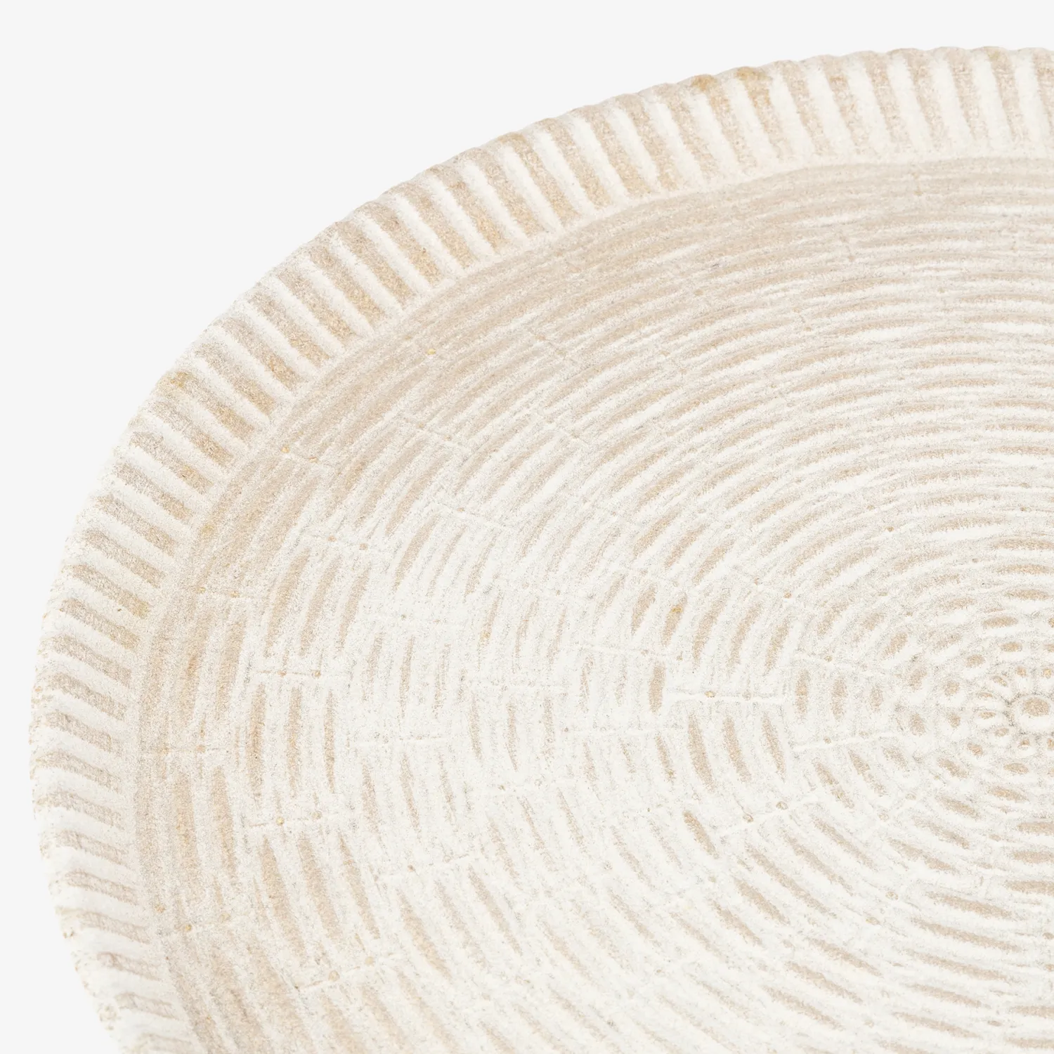 Casa Viva Centro de mesa de madera beige Ø29,5cm Sale