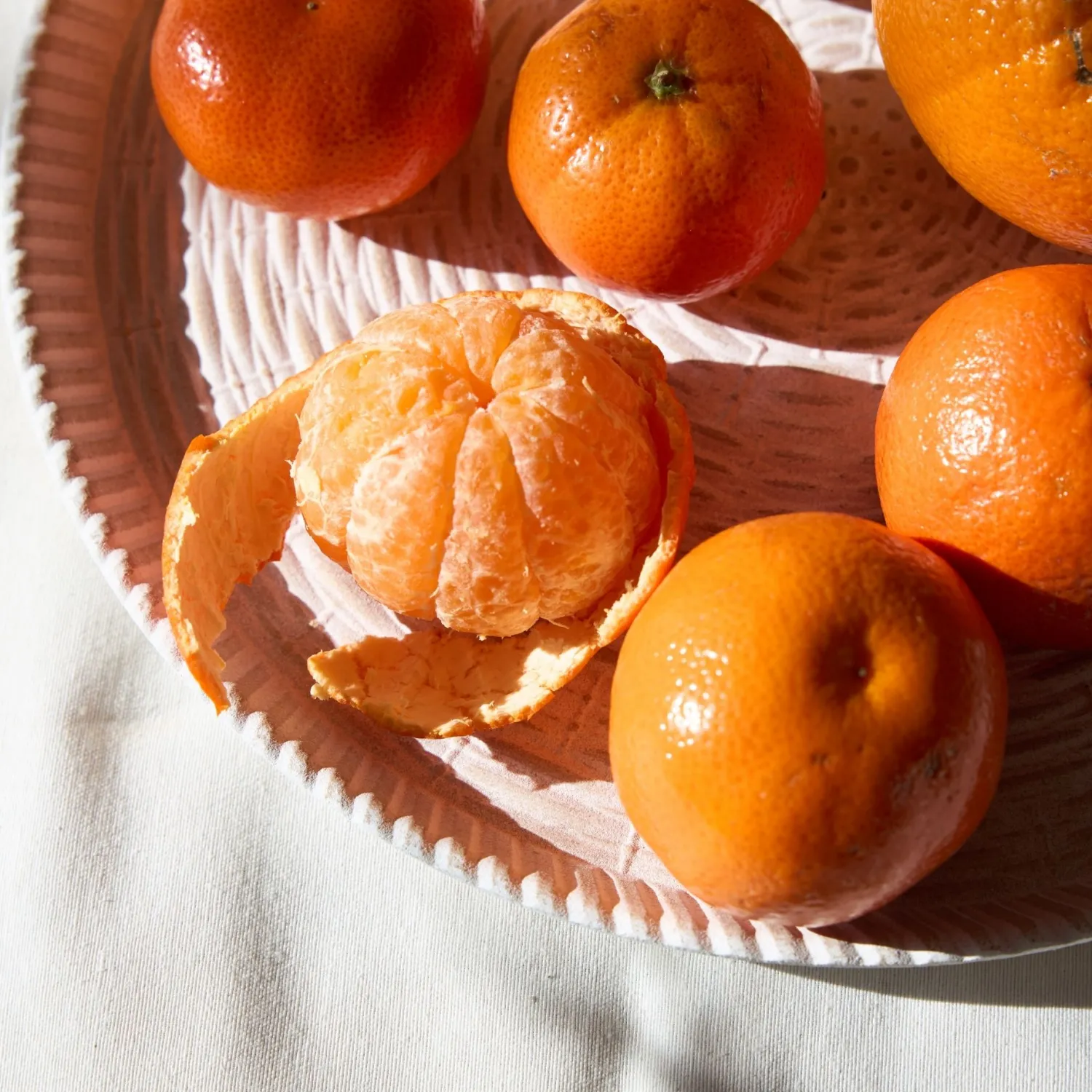 Casa Viva Centro de mesa de madera beige Ø29,5cm Sale