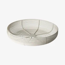 Casa Viva Cesta blanca Ø31x6cm Sale