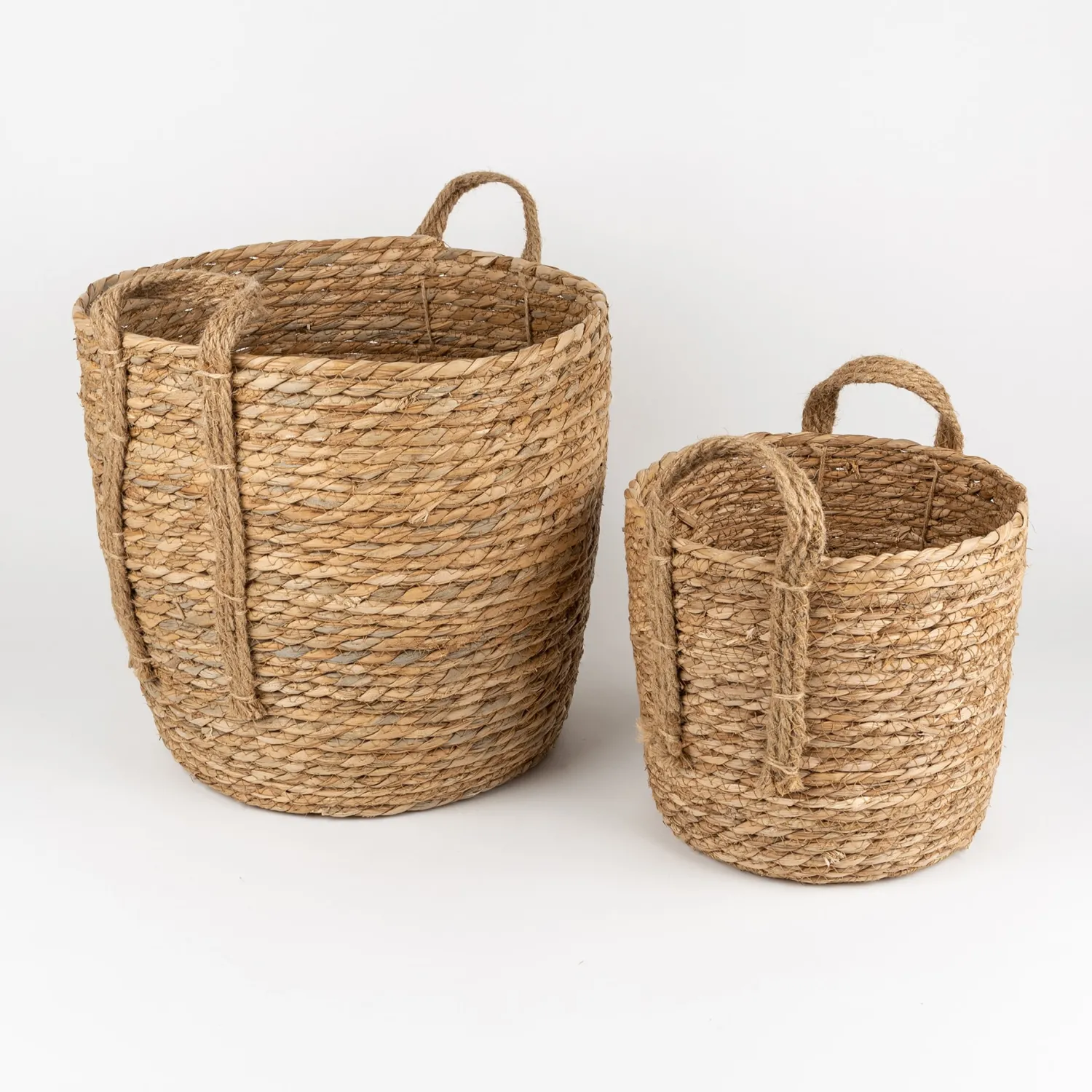 Casa Viva Cesta con asa esparto Magret Ø23x23cm