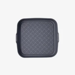 Casa Viva Cesta cuadrada de silicona gris para freidora de aire 22x22x9cm Hot