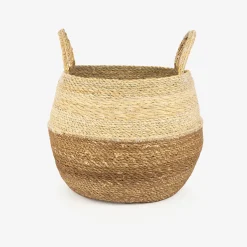 Casa Viva Cesta de fibras naturales Typha Rajad Ø30x38cm Discount