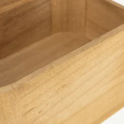 Casa Viva Cesta de madera Kiri 24x16x11cm Clearance