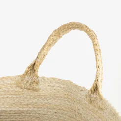 Casa Viva Cesta de yute blanca y natural Vide Ø35x33cm Clearance