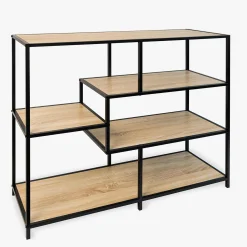 Casa Viva Consola de 5 estantes 100x34x90 Sira Hot