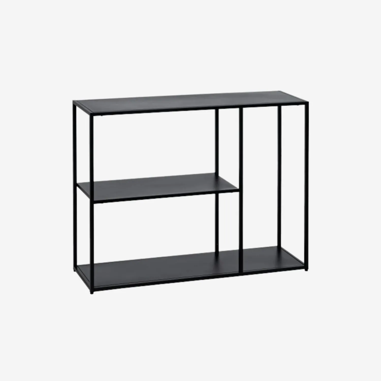 Casa Viva Consola de acero negro Calista 100x30x81cm Sale