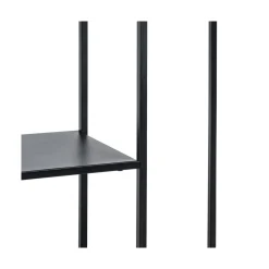 Casa Viva Consola de acero negro Calista 100x30x81cm Sale