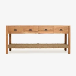 Casa Viva Consola de madera de acacia Bolt 170x40x75cm Clau&Chloe New