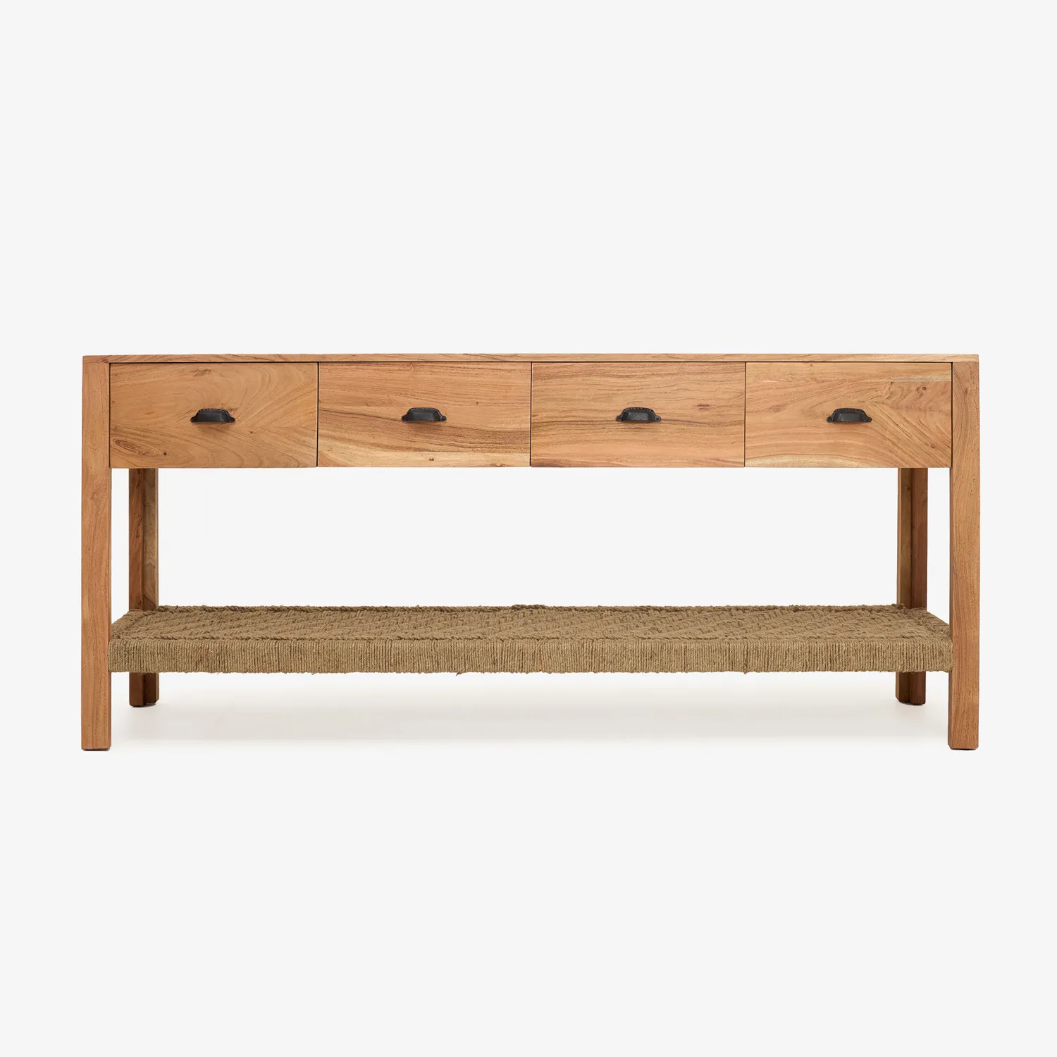 Casa Viva Consola de madera de acacia Bolt 170x40x75cm Clau&Chloe New