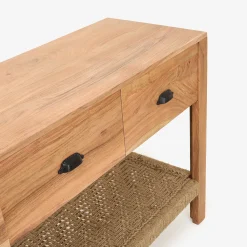 Casa Viva Consola de madera de acacia Bolt 170x40x75cm Clau&Chloe New