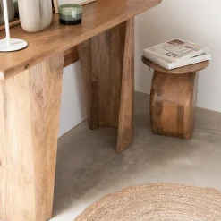 Casa Viva Consola de madera de mango clara Viena 120x36x76cm Clau&Chloe Best